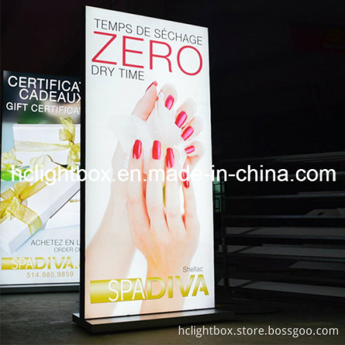 Free Standing Frameless Fabric Light Box